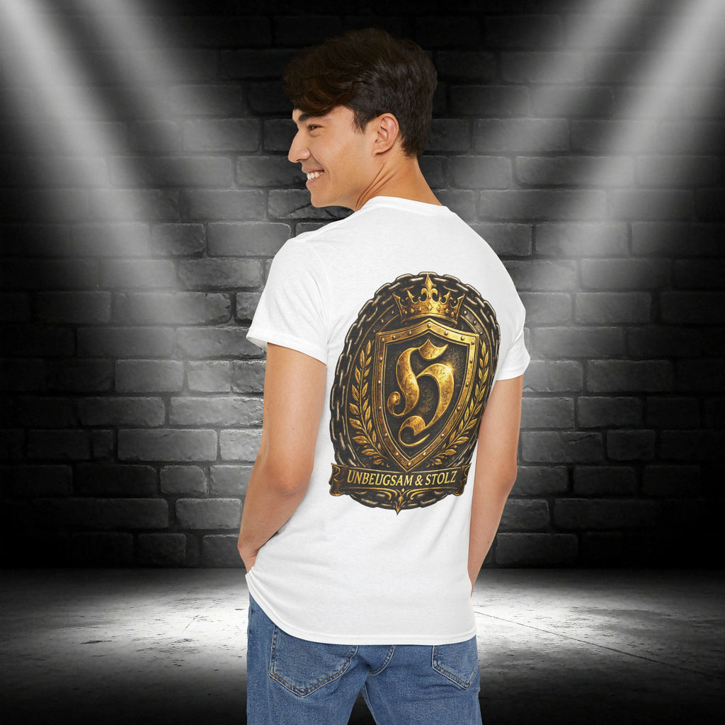NATIONALSTOLZ  T-Shirt — 'Unbeugsam & Stolz' HOOLIGANS
