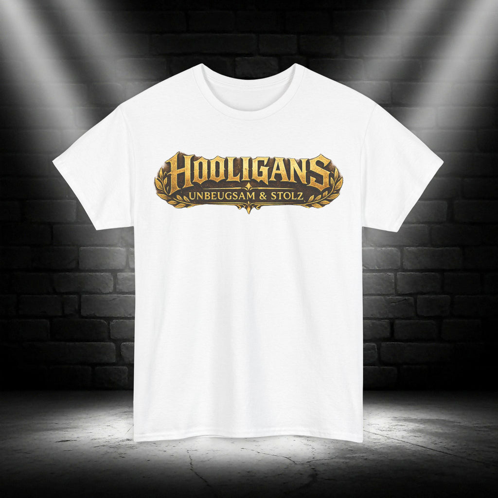 NATIONALSTOLZ  T-Shirt — 'Unbeugsam & Stolz' HOOLIGANS