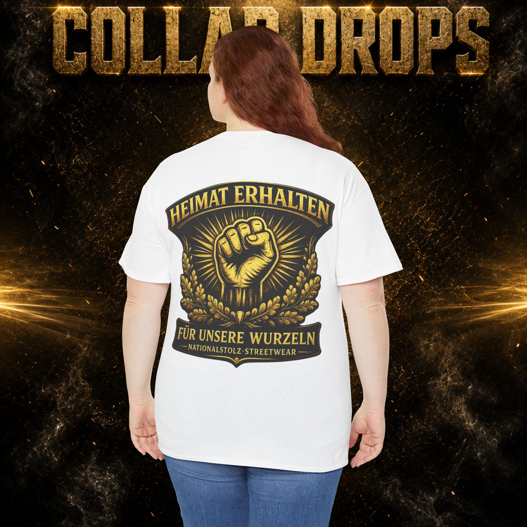 NATIONALSTOLZ & HEIMAT ERHALTEN COLLAB T-Shirt - ,,Für Unsere Wurzeln"