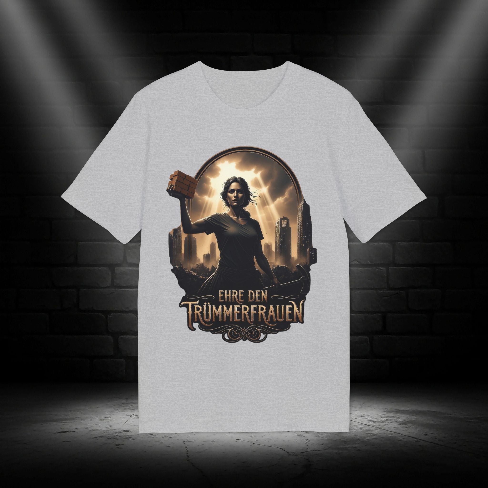NATIONALSTOLZ T-Shirt — "Ehre den Trümmerfrauen" VintageWWII,,