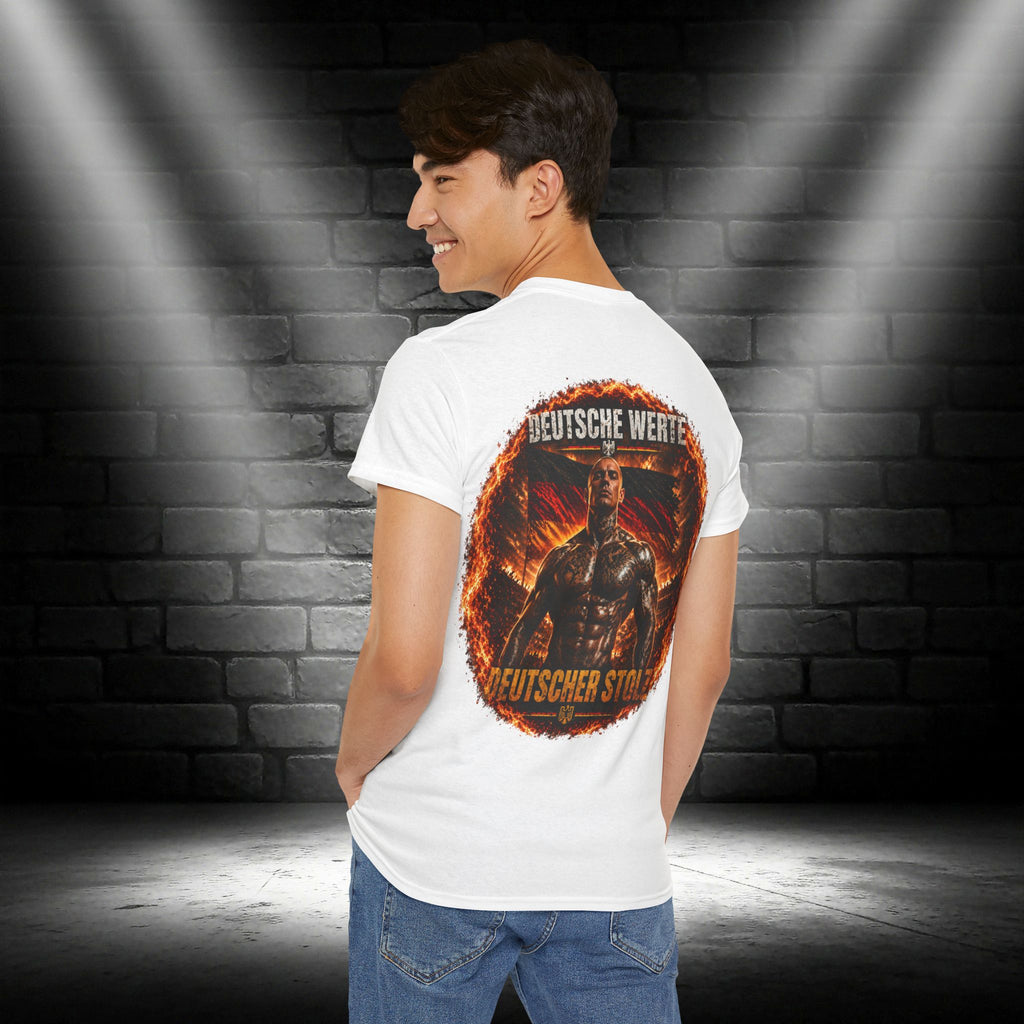 NATIONALSTOLZ T Shirt -  "Deutsche Werte, Deutscher Stolz"