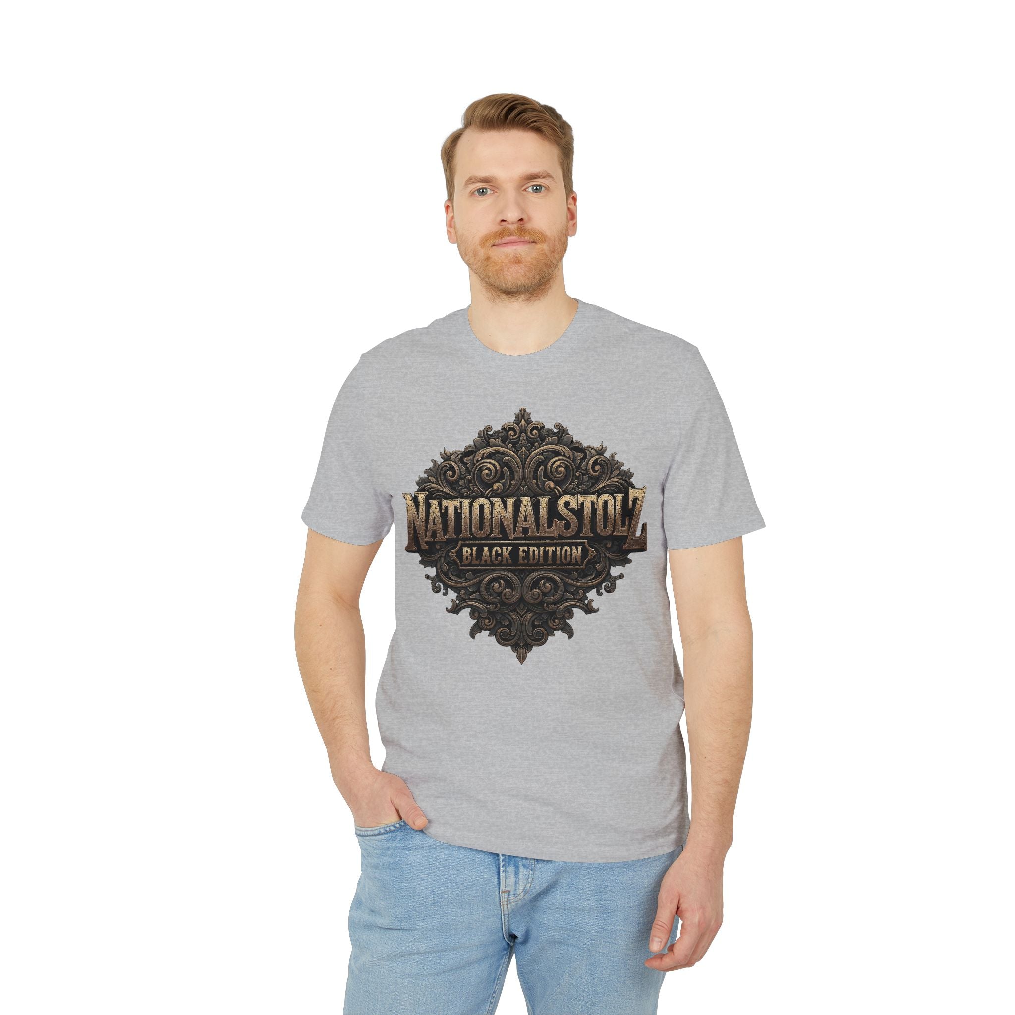 NATIONALSTOLZ ,,Black Edition" — Old School Patriot T-Shirt