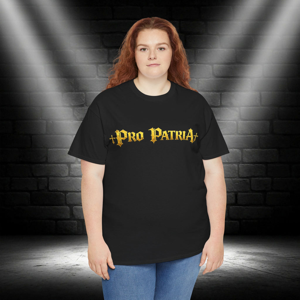 NATIONALSTOLZ  T - Shirt  ,,Pro Patria" Kreuzritter