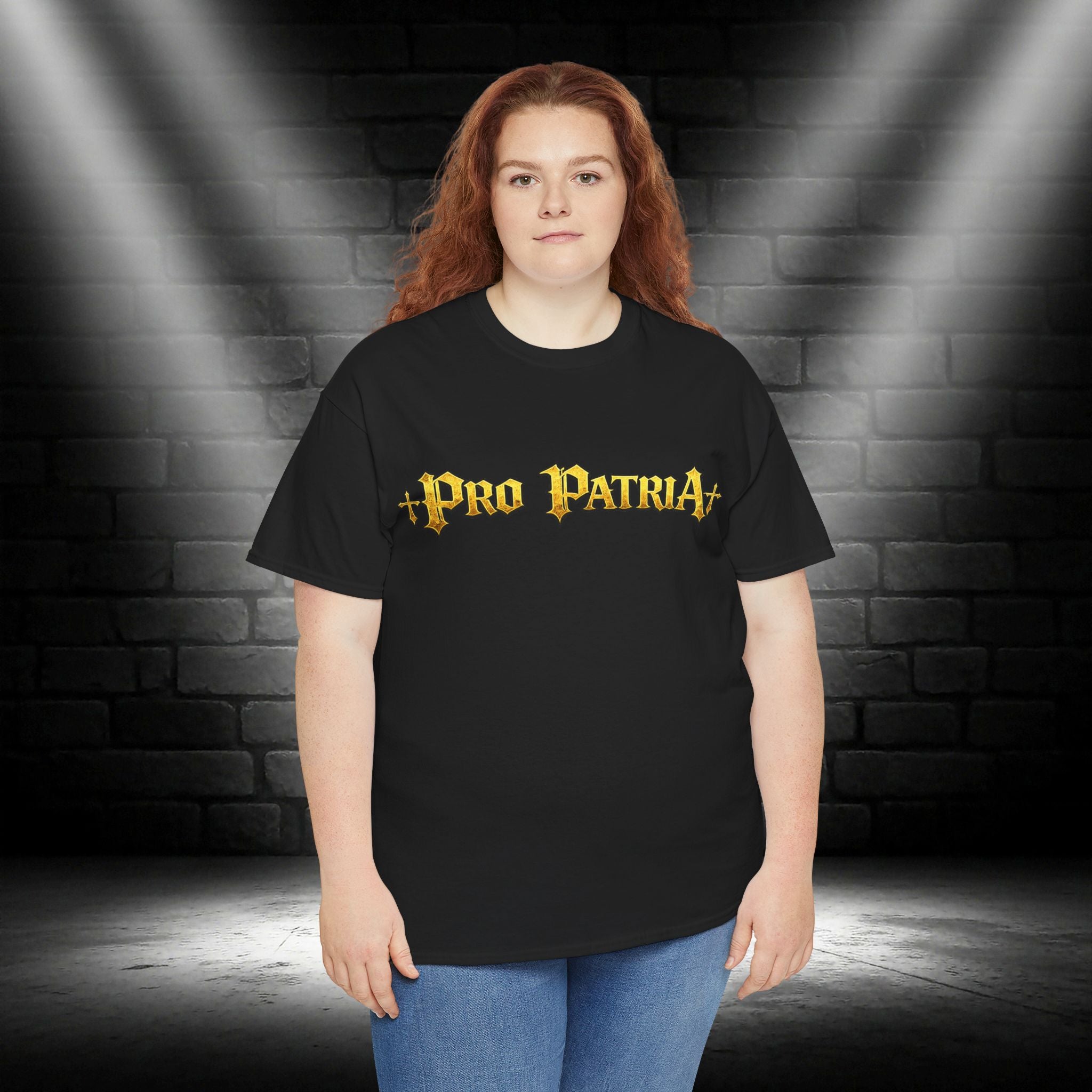 NATIONALSTOLZ  T - Shirt  ,,Pro Patria" Kreuzritter