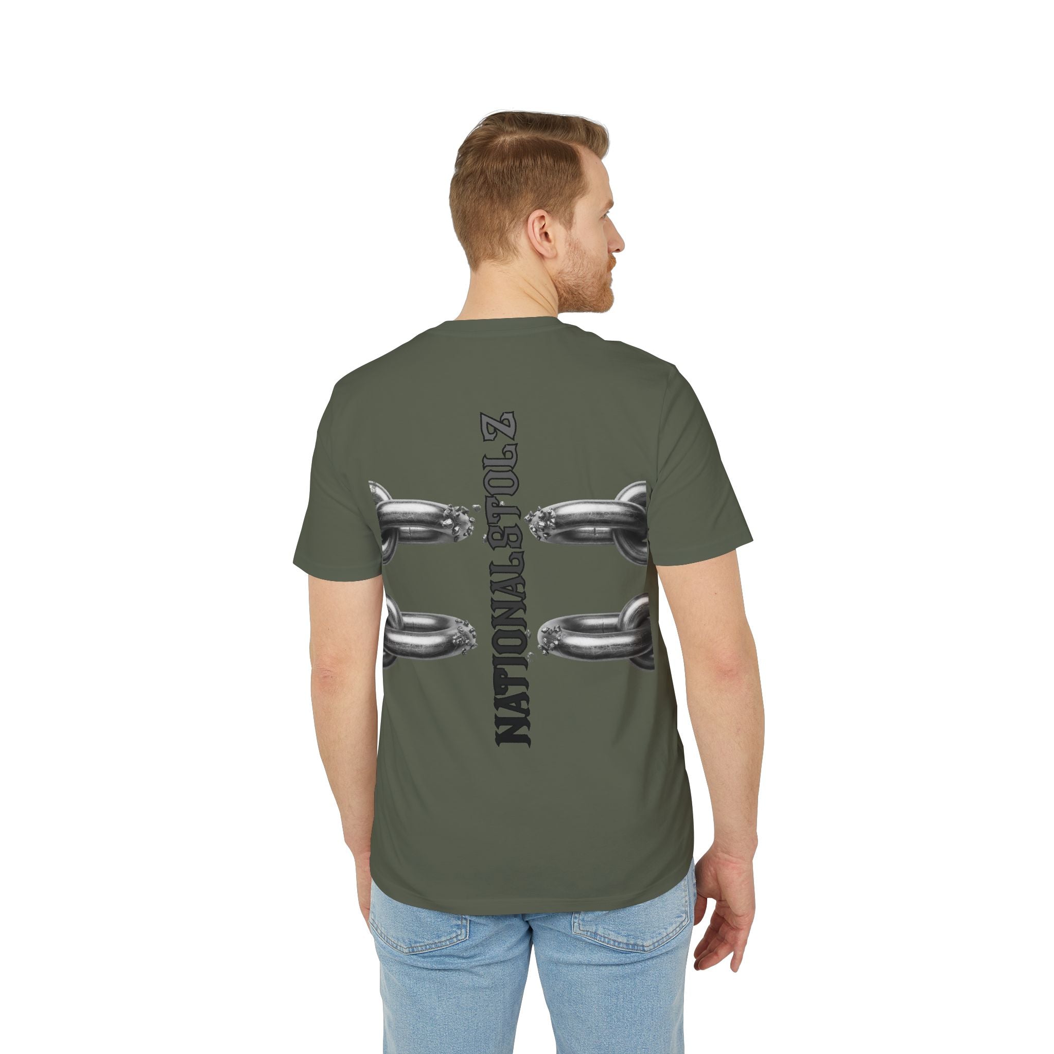 NATIONALSTOLZ T-Shirt — Broken Chains ,,Nationalstolz"