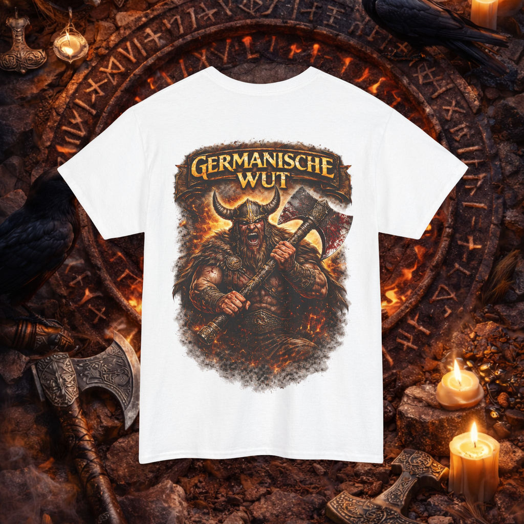 NORDIC PRIDE  T‑Shirt - "Germanische Wut" Warrior