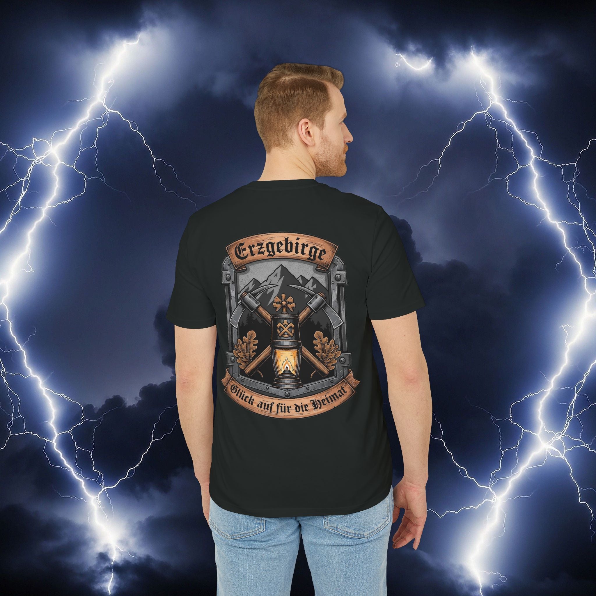 NATIONALSTOLZ T-Shirt ,,ERZGEBIRGE"