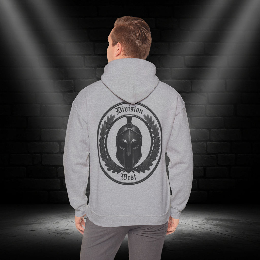 NATIONALSTOLZ STREETWEAR - Spartan Helmet 'Division West' Hoodie