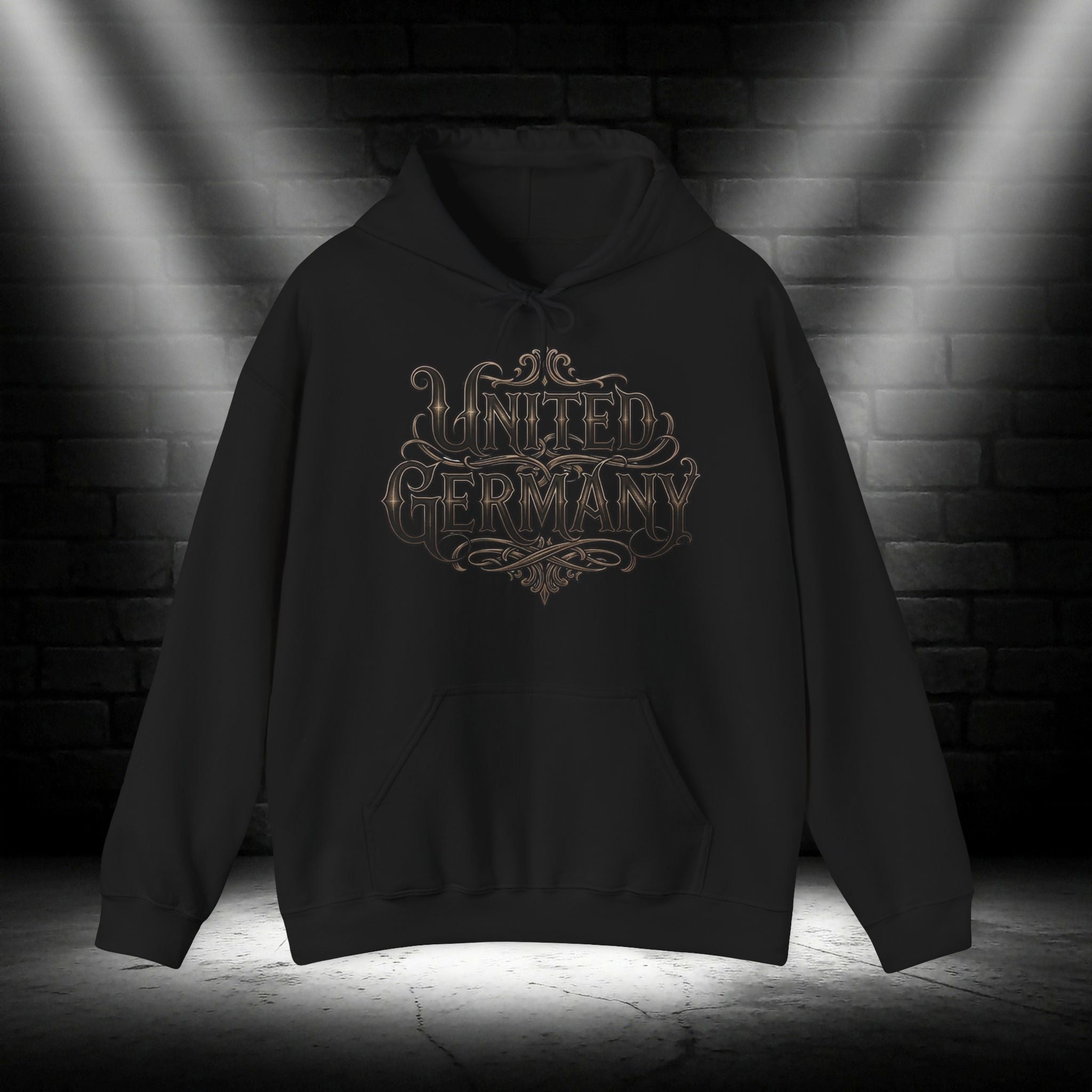 NATIONALSTOLZ ,,United Germany" Hoodie —  Flag Pittbull,, Ost Loyal bis zum Tod"