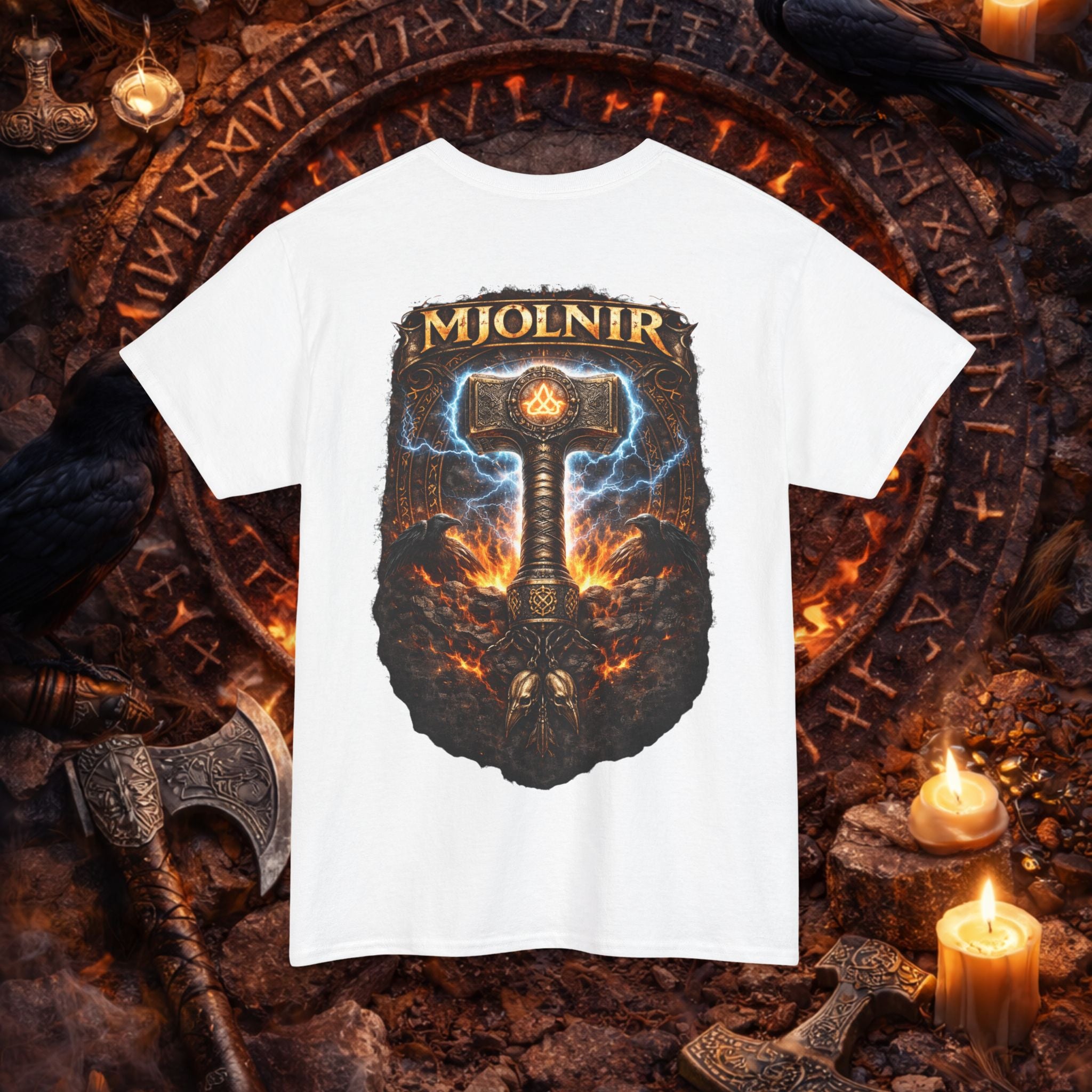 NORDIC PRIDE  T - Shirt - ,,Mjölnir"