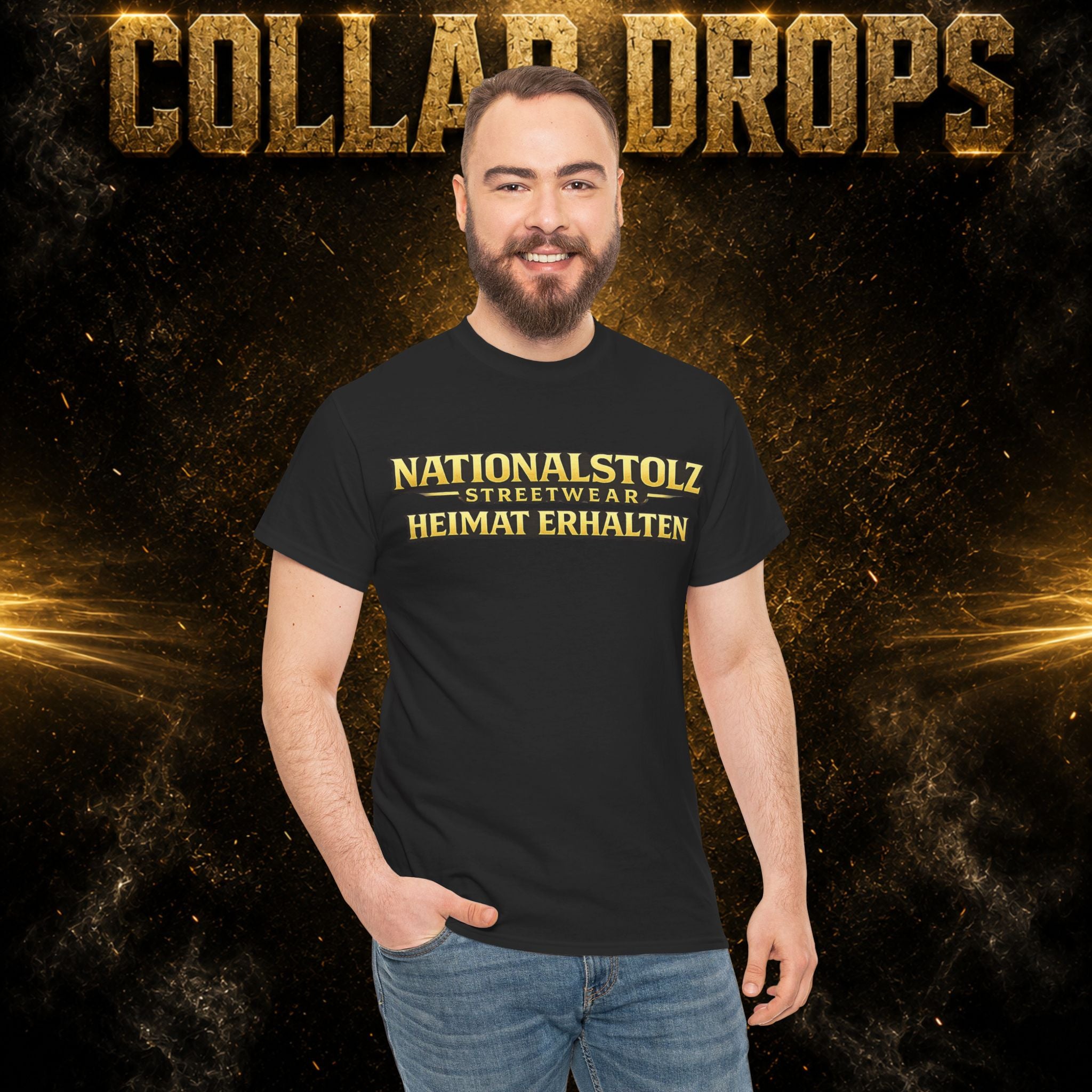 NATIONALSTOLZ & HEIMAT ERHALTEN COLLAB T-Shirt - ,,Tradition-Stolz-Zusammenhalt"