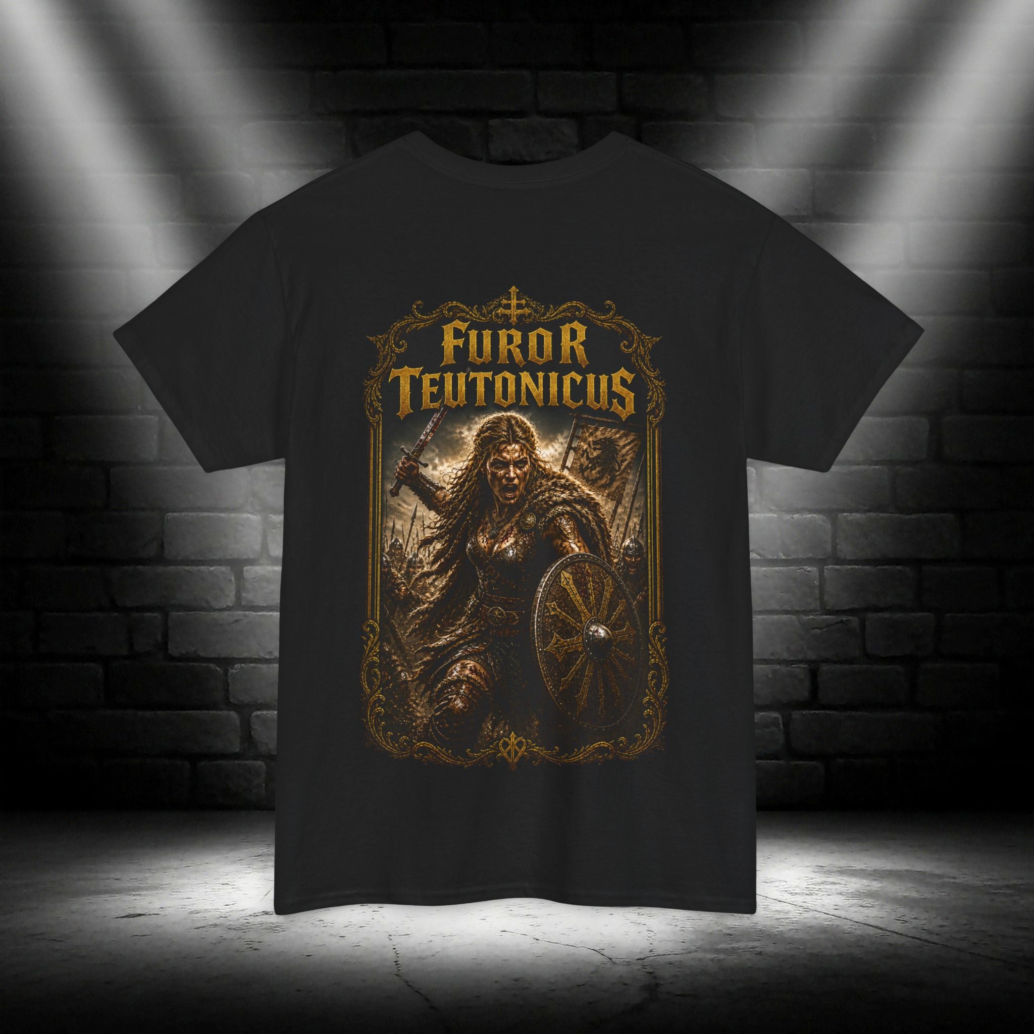 NATIONALSTOLZ T-Shirt — "Furor Teutonicus" Germanen