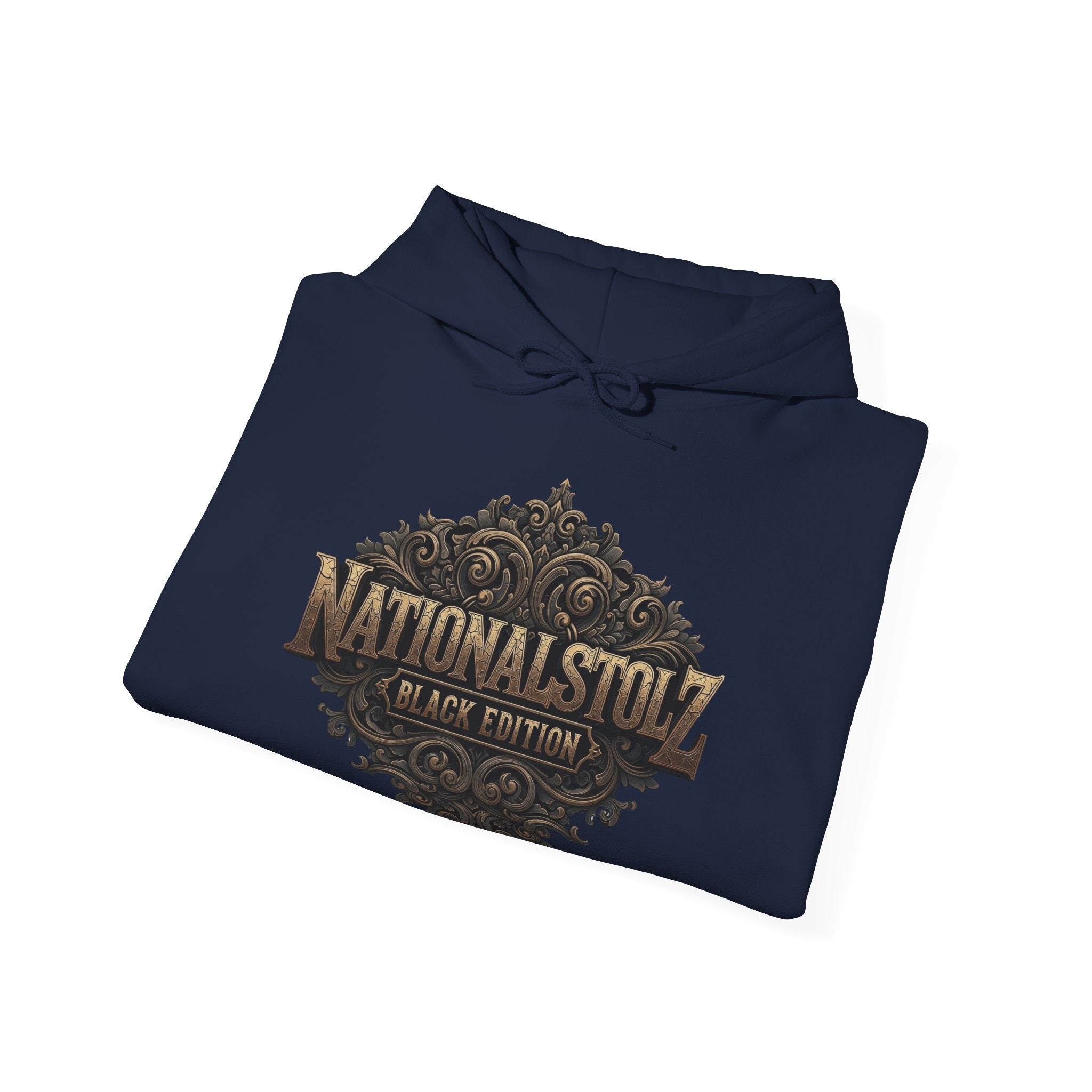 NATIONALSTOLZ ,,Black Edition" - Old School Patriot Hoodie