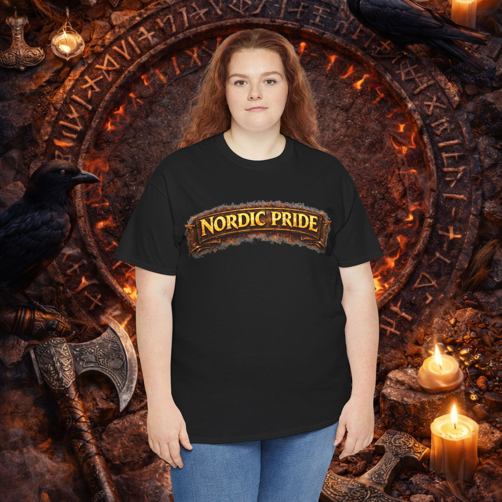 NORDIC PRIDE  T - Shirt - ,,Mjölnir"