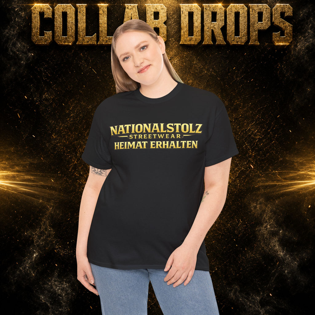 NATIONALSTOLZ & HEIMAT ERHALTEN COLLAB T-Shirt - ,,Für Unsere Wurzeln"