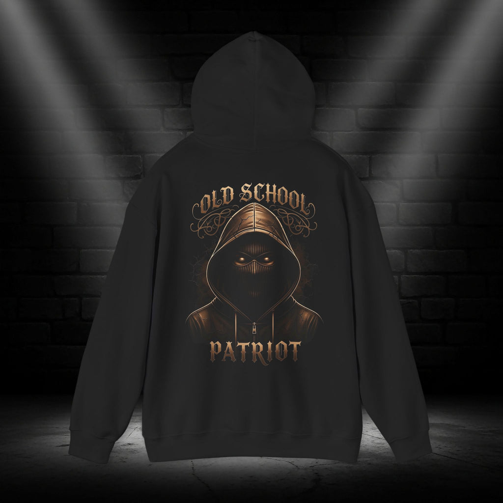 NATIONALSTOLZ ,,Black Edition'' ,,Oldschool Patriot'' Unisex Hoodie