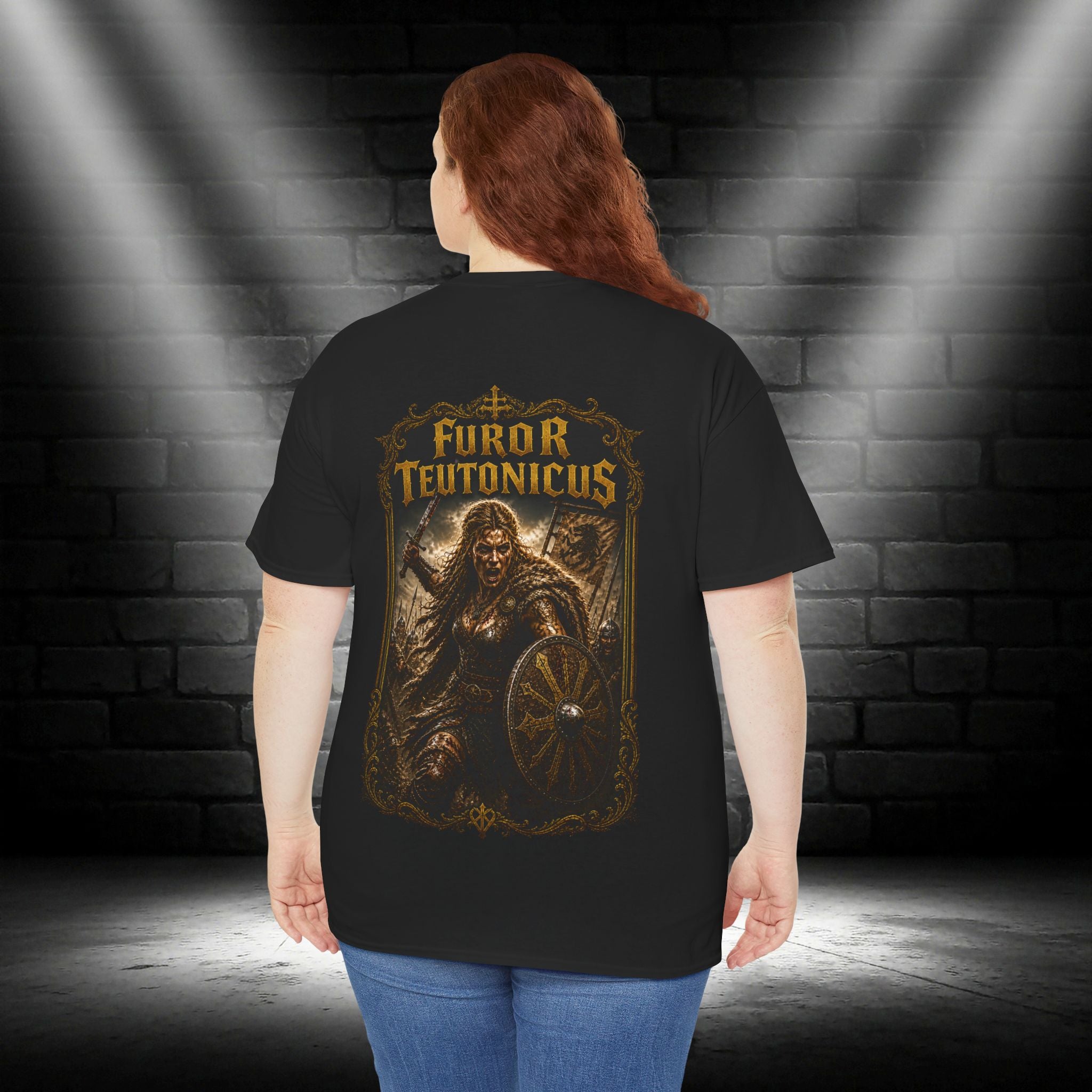 NATIONALSTOLZ T-Shirt — "Furor Teutonicus" Germanen
