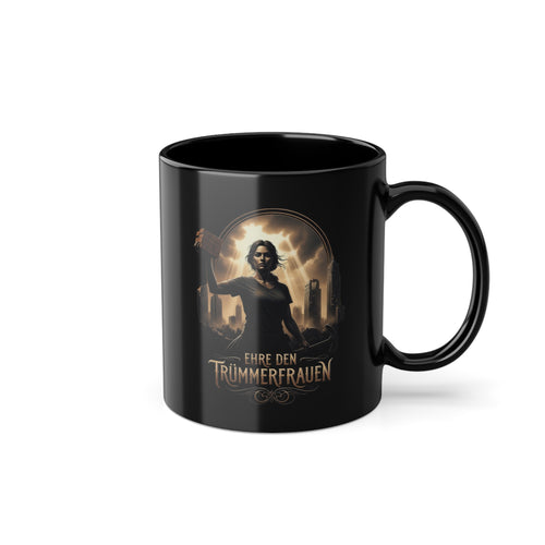 NATIONALSTOLZ  Coffee Mug — ,,Ehre den Trümmerfrauen" WWII Vintage Design