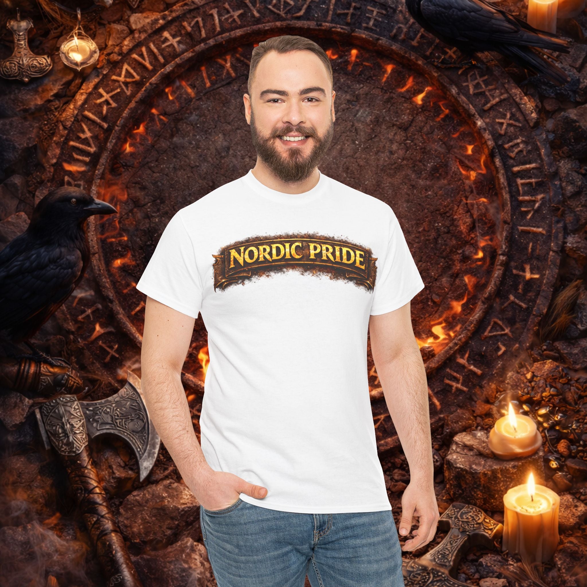 Nordic Pride T-Shirt — ,, Viking Vegvisir "