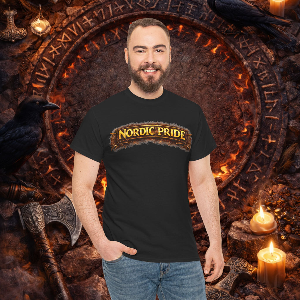 NORDIC PRIDE  T - Shirt - ,,Mjölnir"