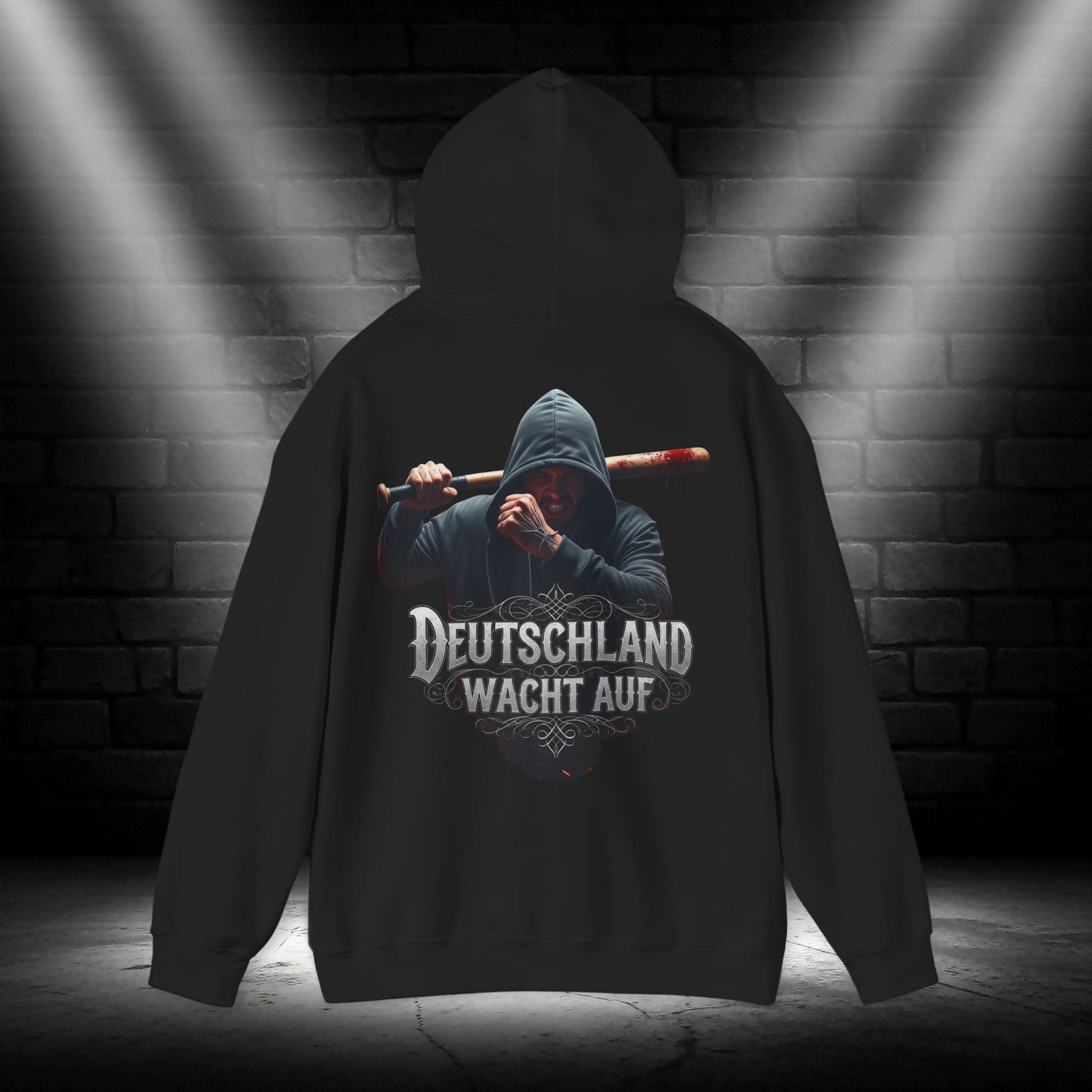 NATIONALSTOLZ Streetwear Hoodie Unisex -,, Deutschland Wacht Auf  EDITION"