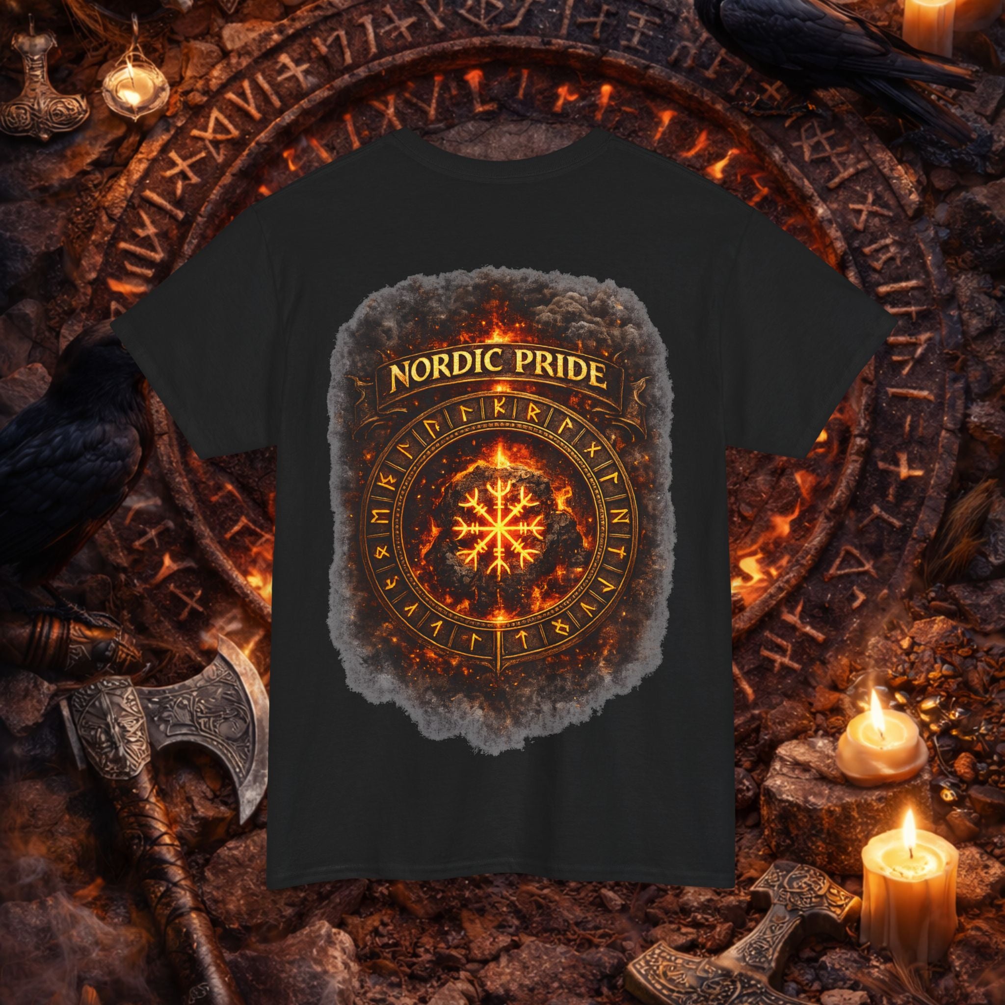 Nordic Pride T-Shirt — ,, Viking Vegvisir "