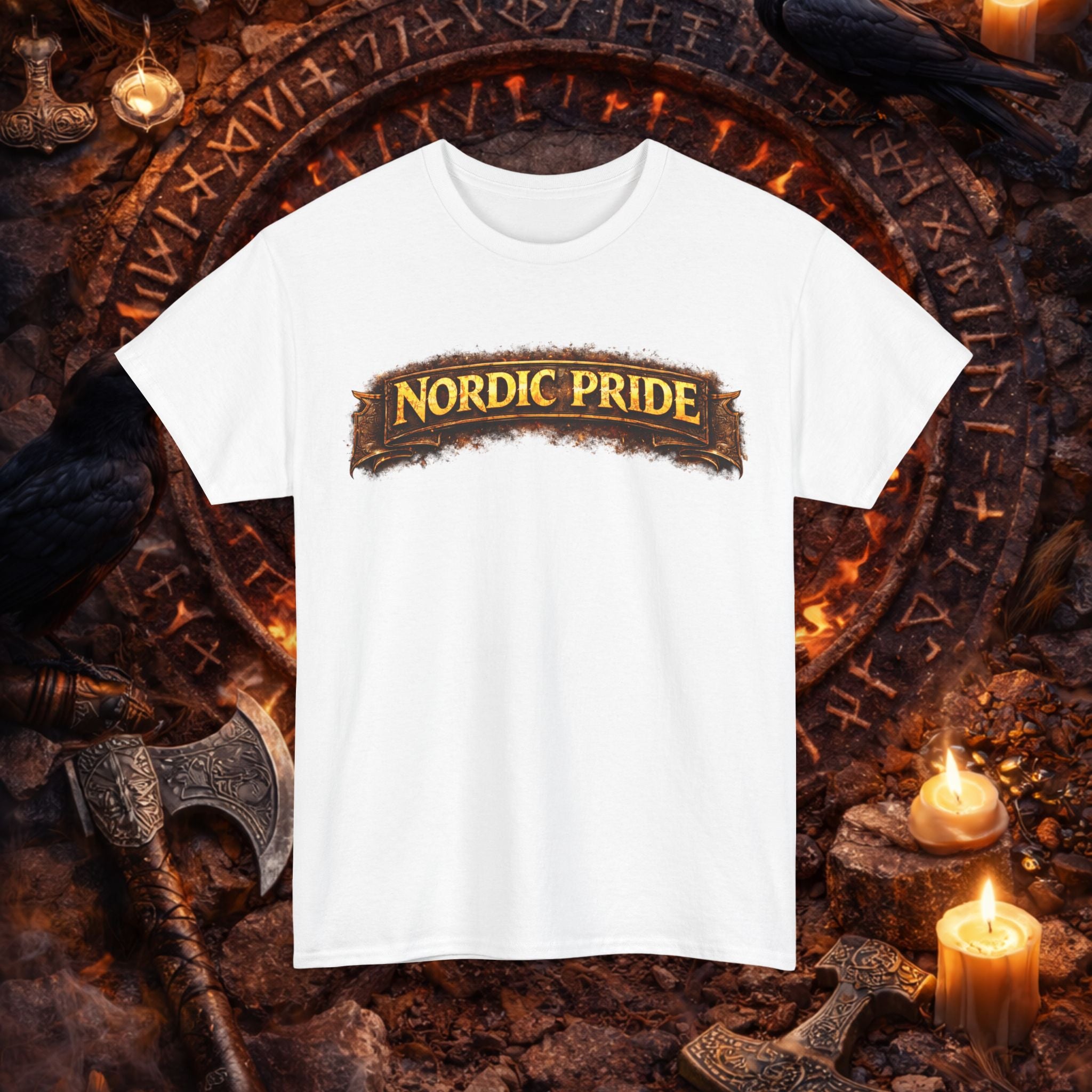 NORDIC PRIDE  T - Shirt - ,,Mjölnir"