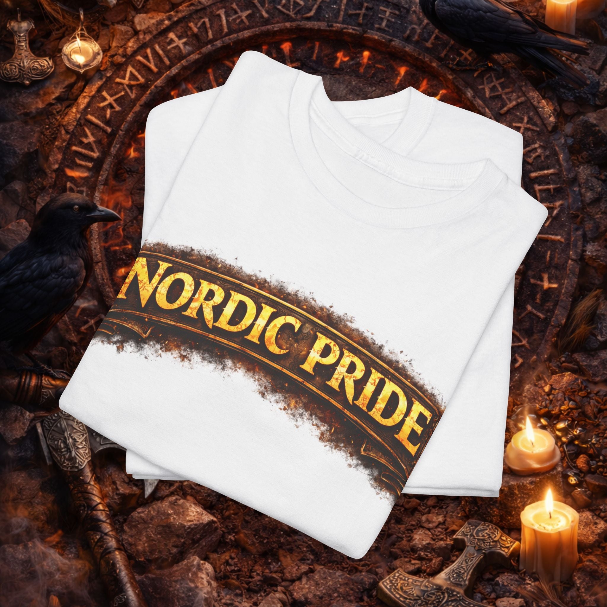NORDIC PRIDE  T - Shirt - ,,Mjölnir"