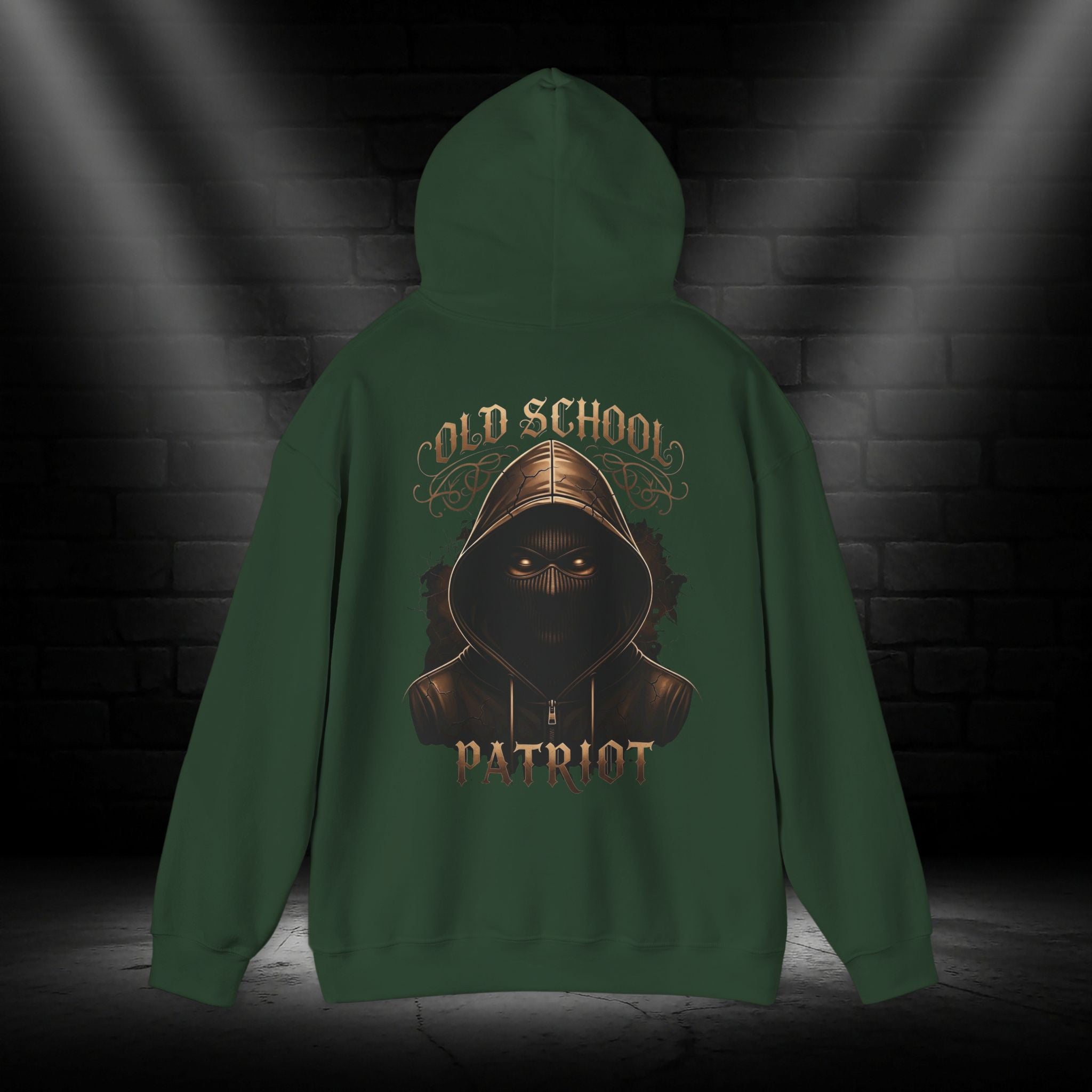 NATIONALSTOLZ ,,Black Edition'' ,,Oldschool Patriot'' Unisex Hoodie