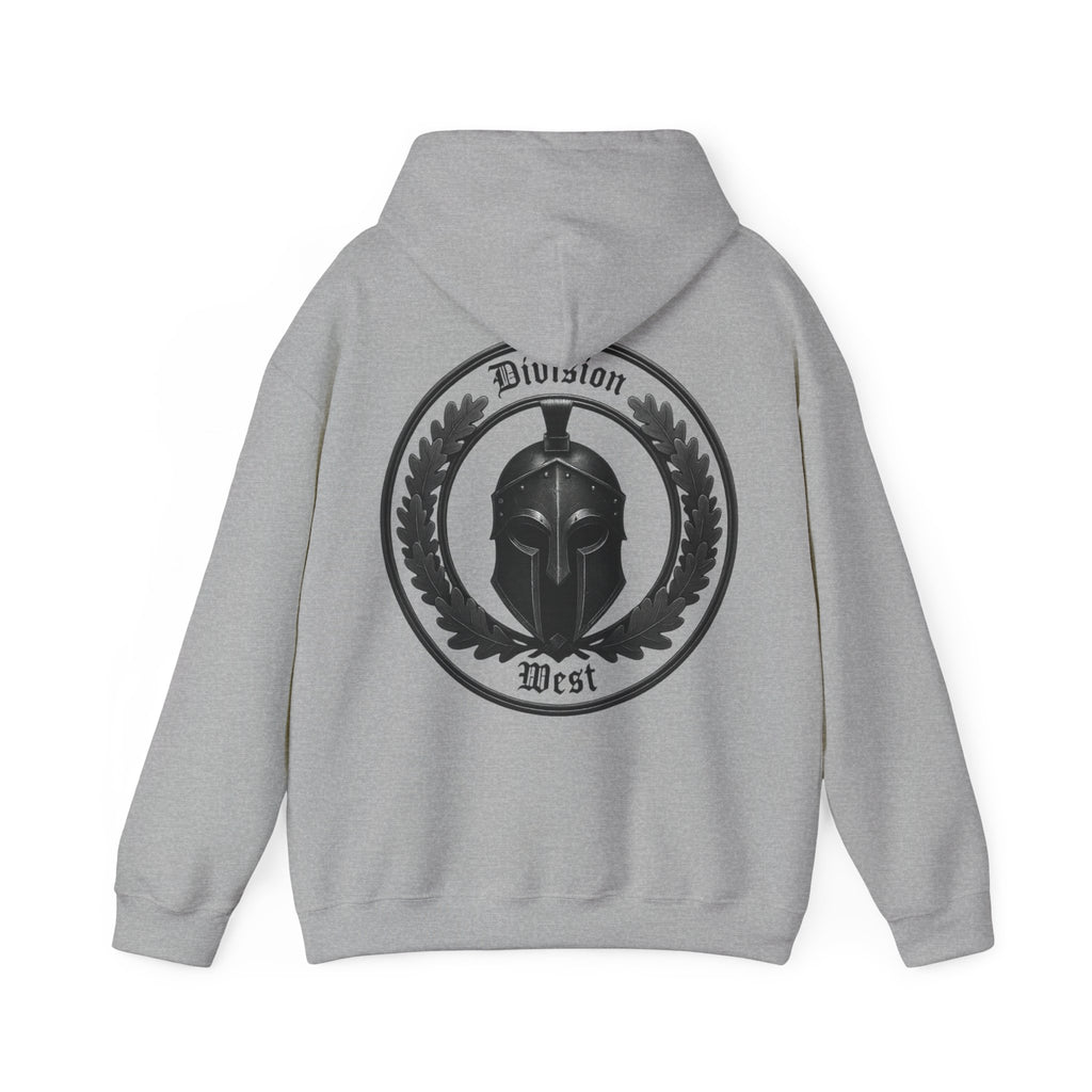 NATIONALSTOLZ STREETWEAR - Spartan Helmet 'Division West' Hoodie