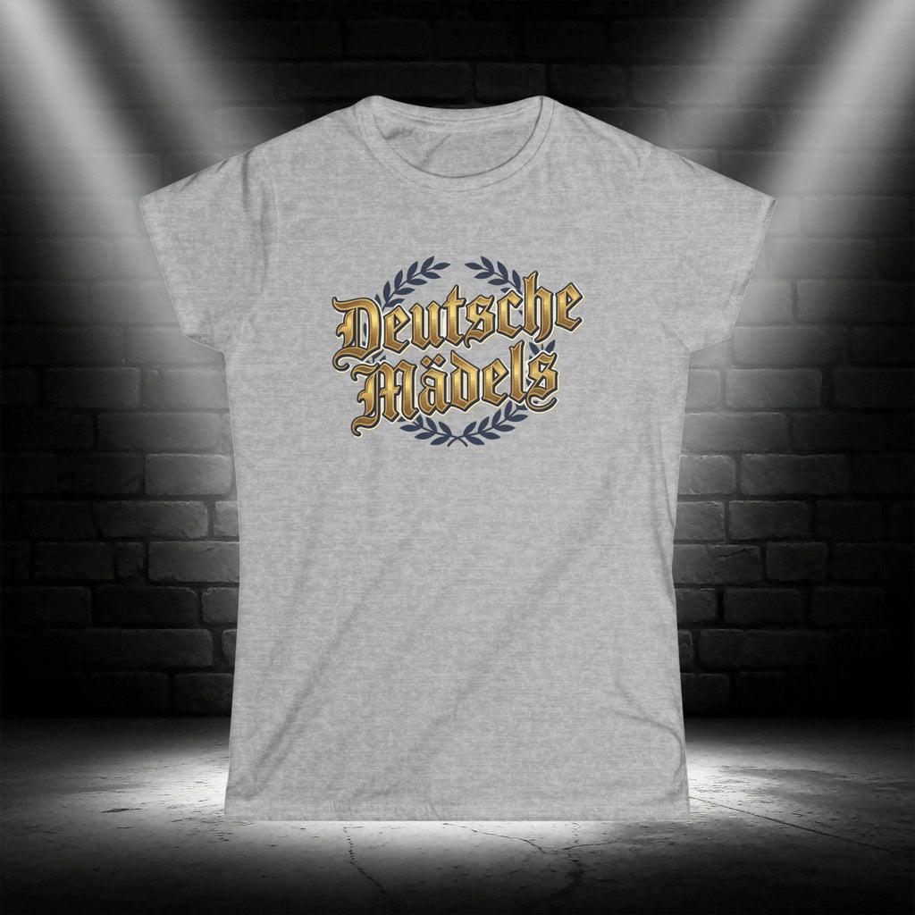 NATIONALSTOLZ T- Shirt - ,,Deutsche Mädels" Damen
