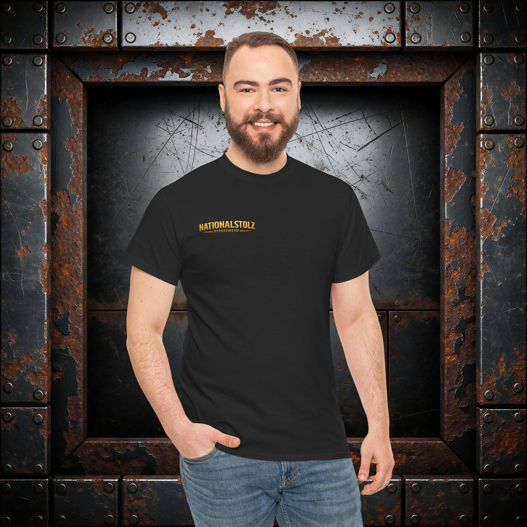 NATIONALSTOLZ T‑Shirt — " Land der Väter " Adler Deutschland