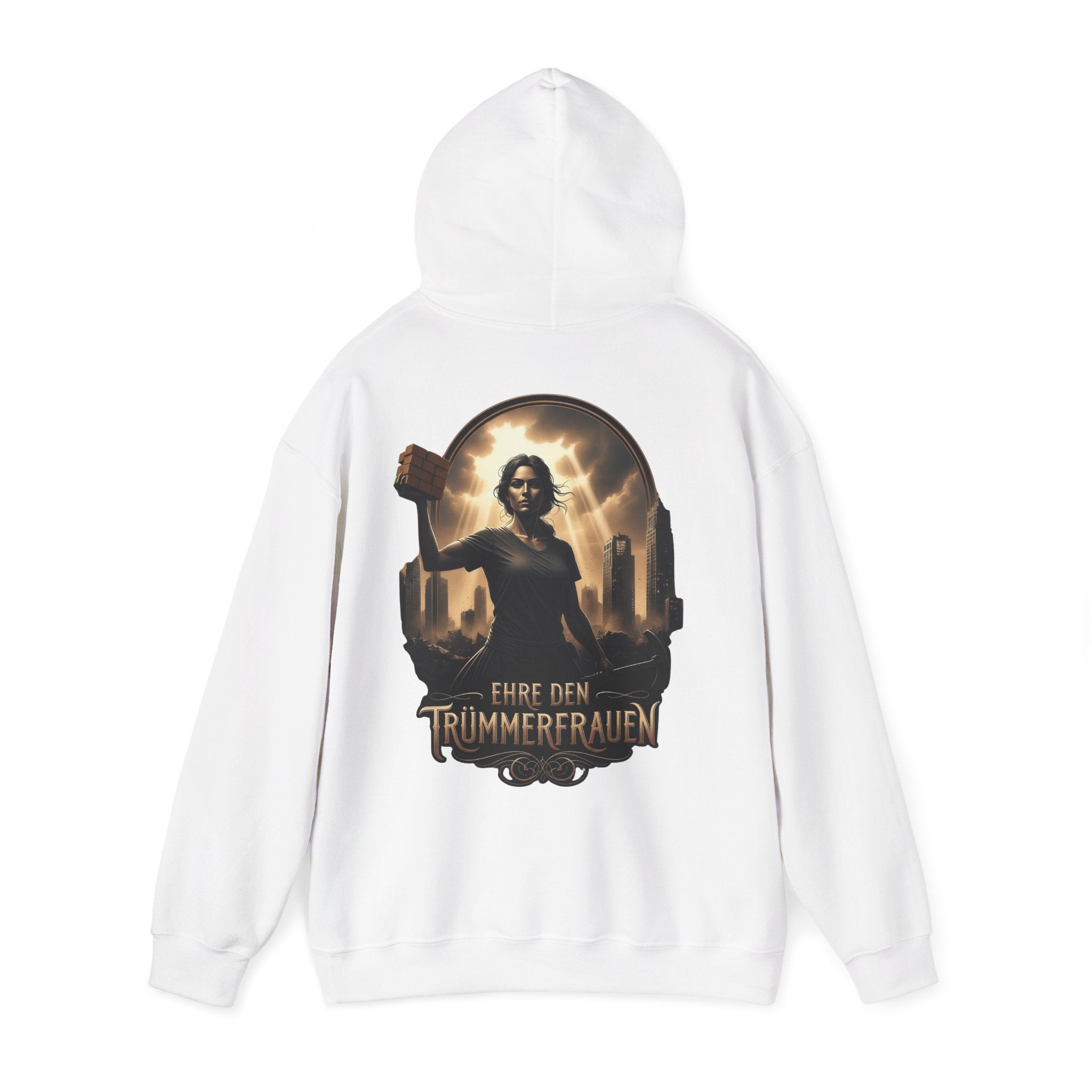 NATIONALSTOLZ Hoodie - "Ehre den Trümmerfrauen" Vintage WWII,,