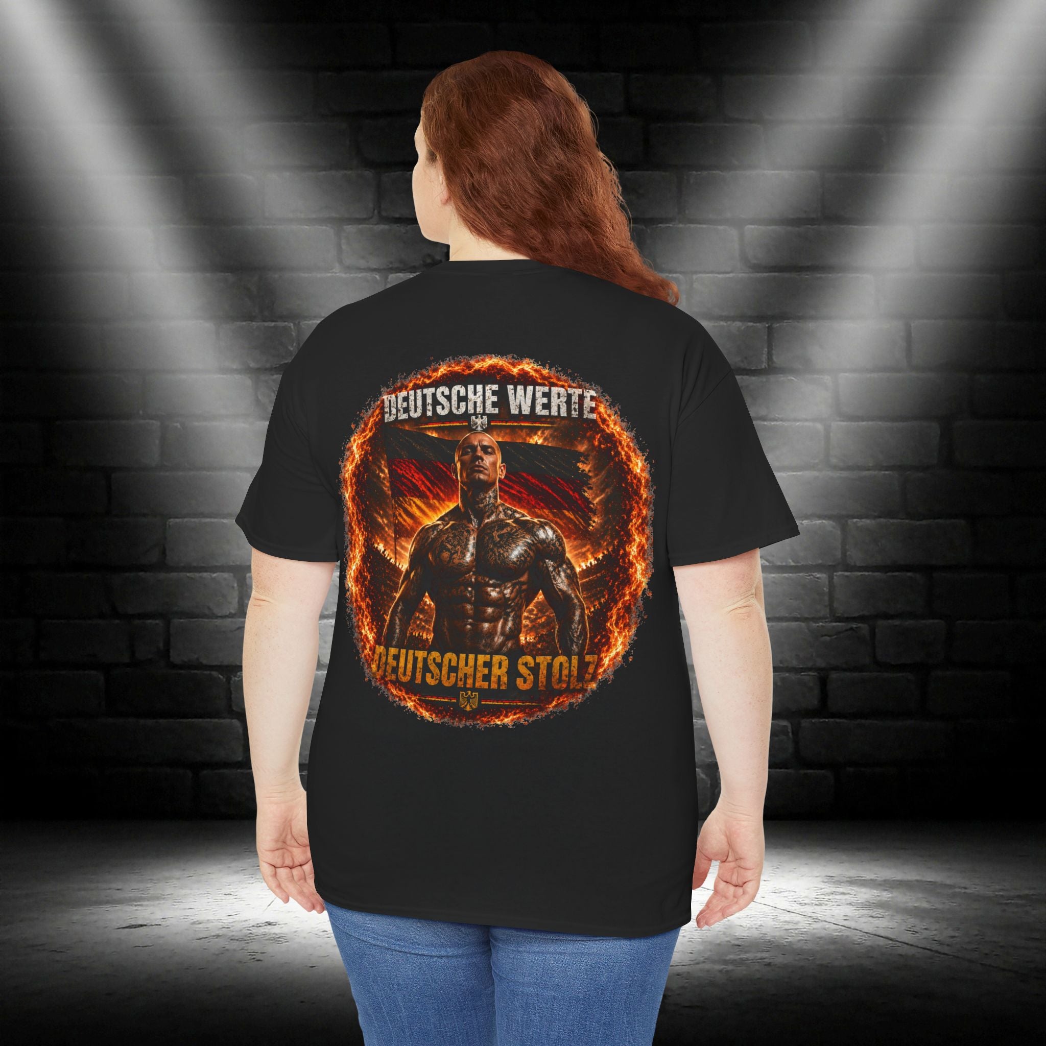 NATIONALSTOLZ T Shirt -  "Deutsche Werte, Deutscher Stolz"
