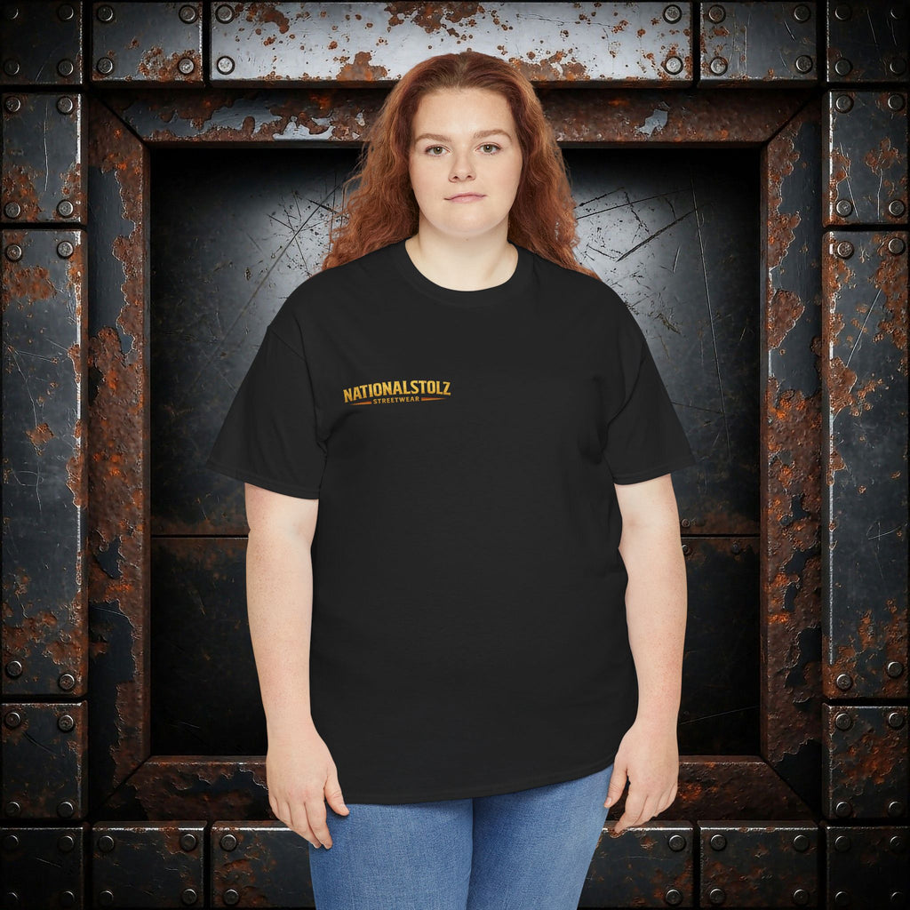NATIONALSTOLZ T‑Shirt — " Land der Väter " Adler Deutschland