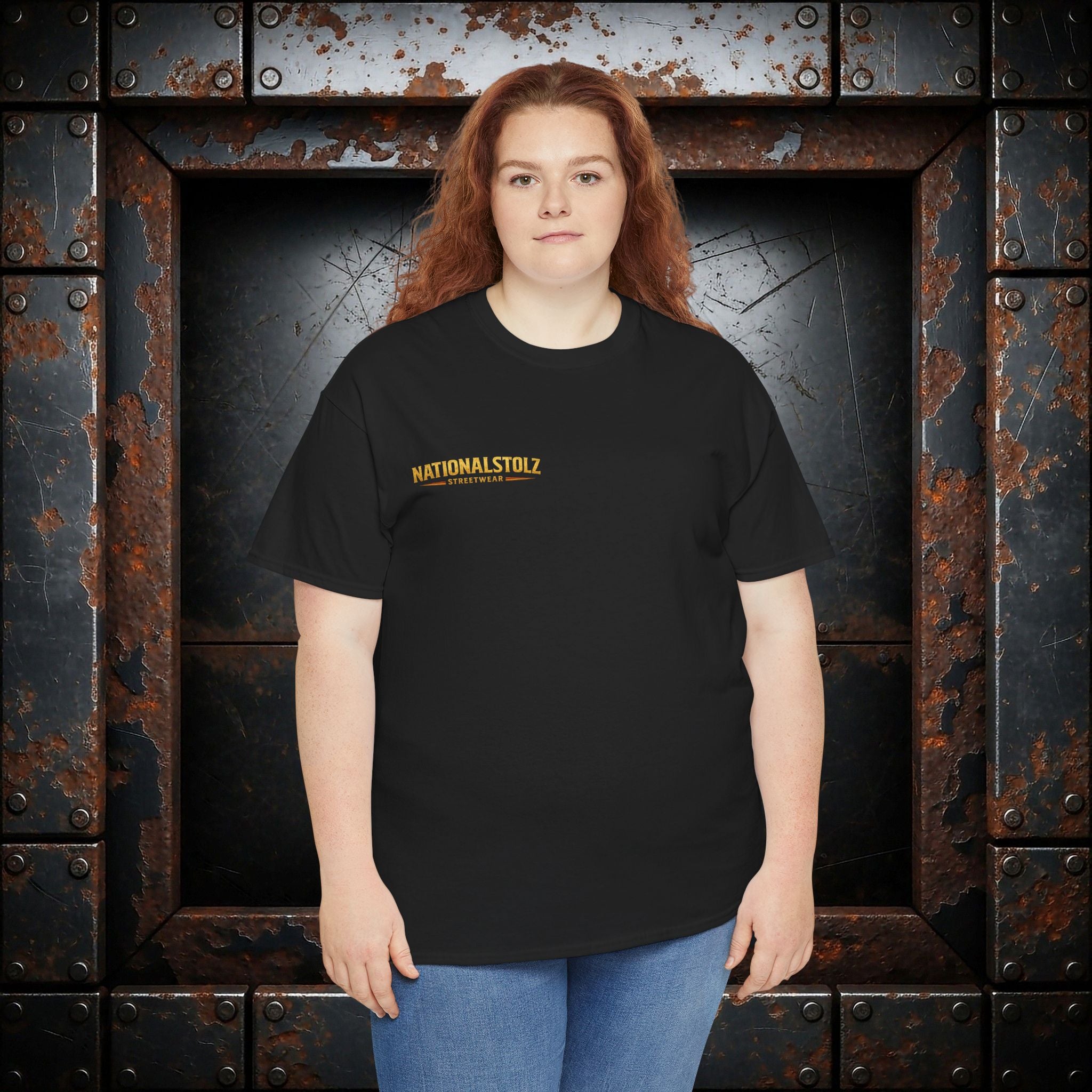 NATIONALSTOLZ T‑Shirt — " Land der Väter " Adler Deutschland