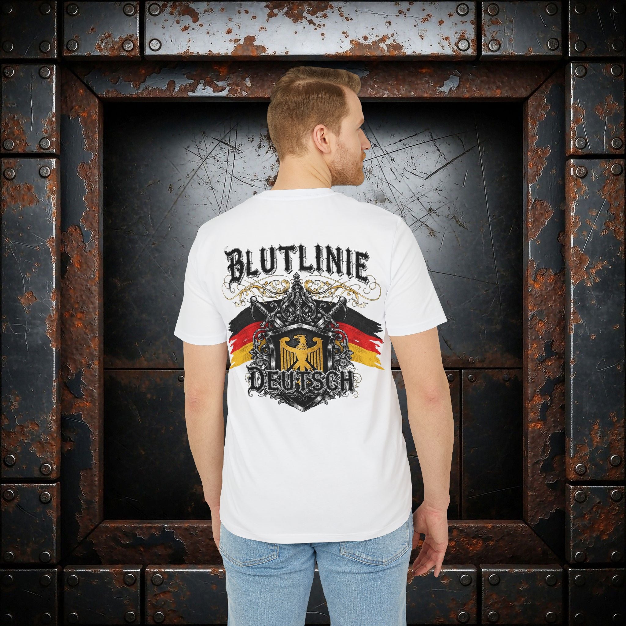 NATIONALSTOLZ T-Shirt ,,Blutlinie Deutsch"