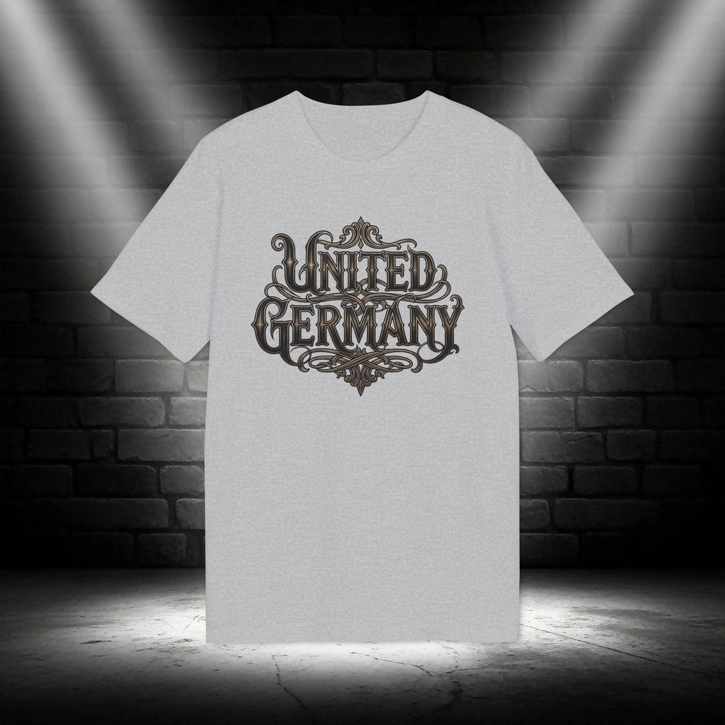 NATIONALSTOLZ ,,OST- WEST" Edition "United Germany"  | Ost & West Gemeinsam Marschieren Patriotic T Shirt