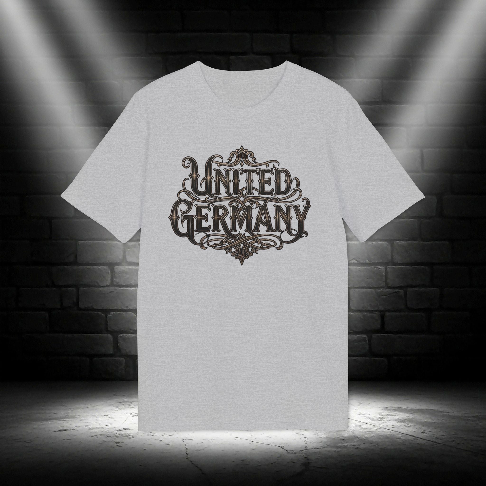 NATIONALSTOLZ ,,OST- WEST" Edition "United Germany"  | Ost & West Gemeinsam Marschieren Patriotic T Shirt