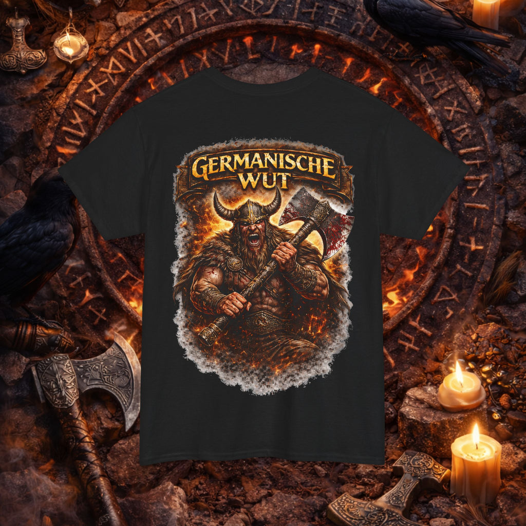 NORDIC PRIDE  T‑Shirt - "Germanische Wut" Warrior