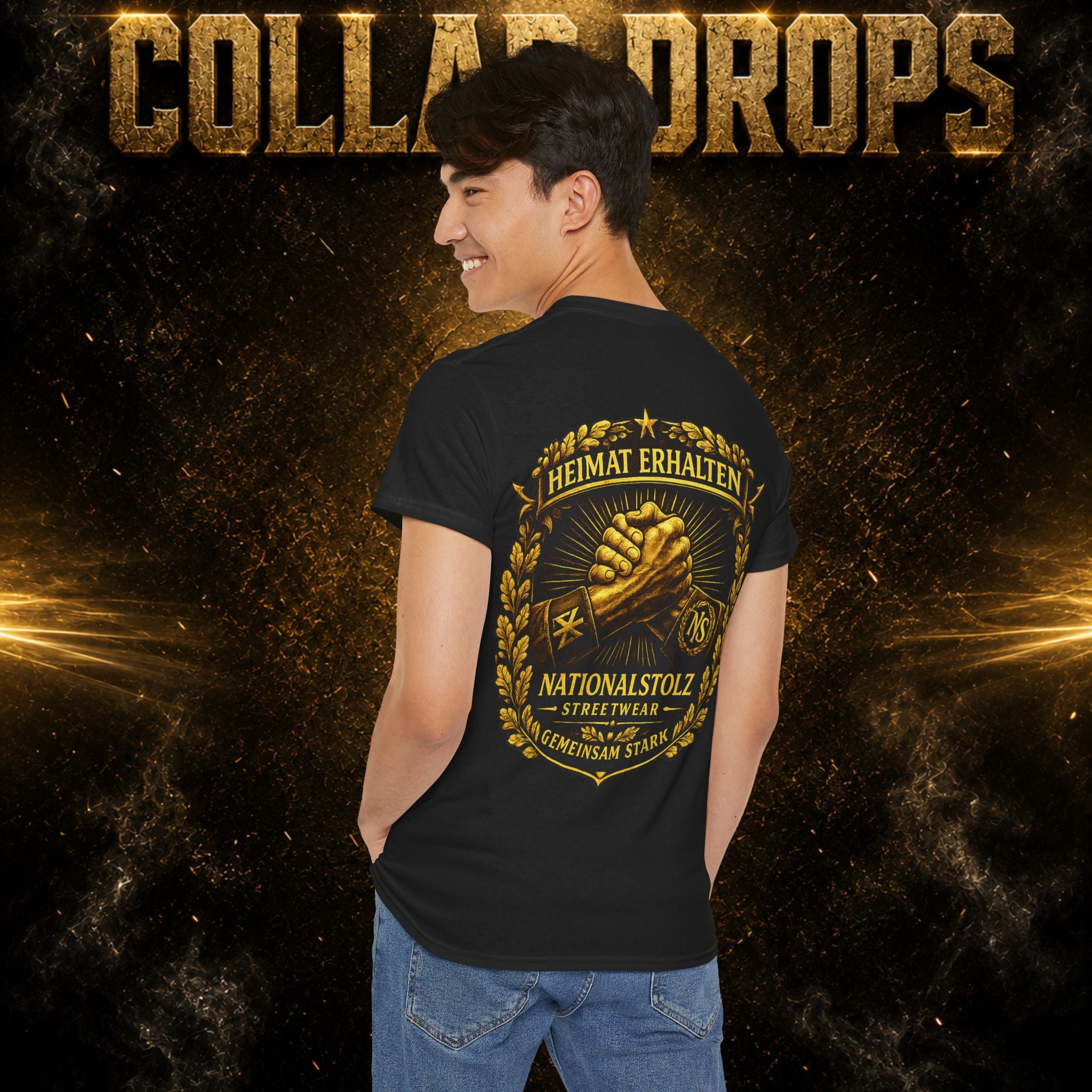 NATIONALSTOLZ & HEIMAT ERHALTEN COLLAB T- Shirt - ,,Gemeinsam Stark"
