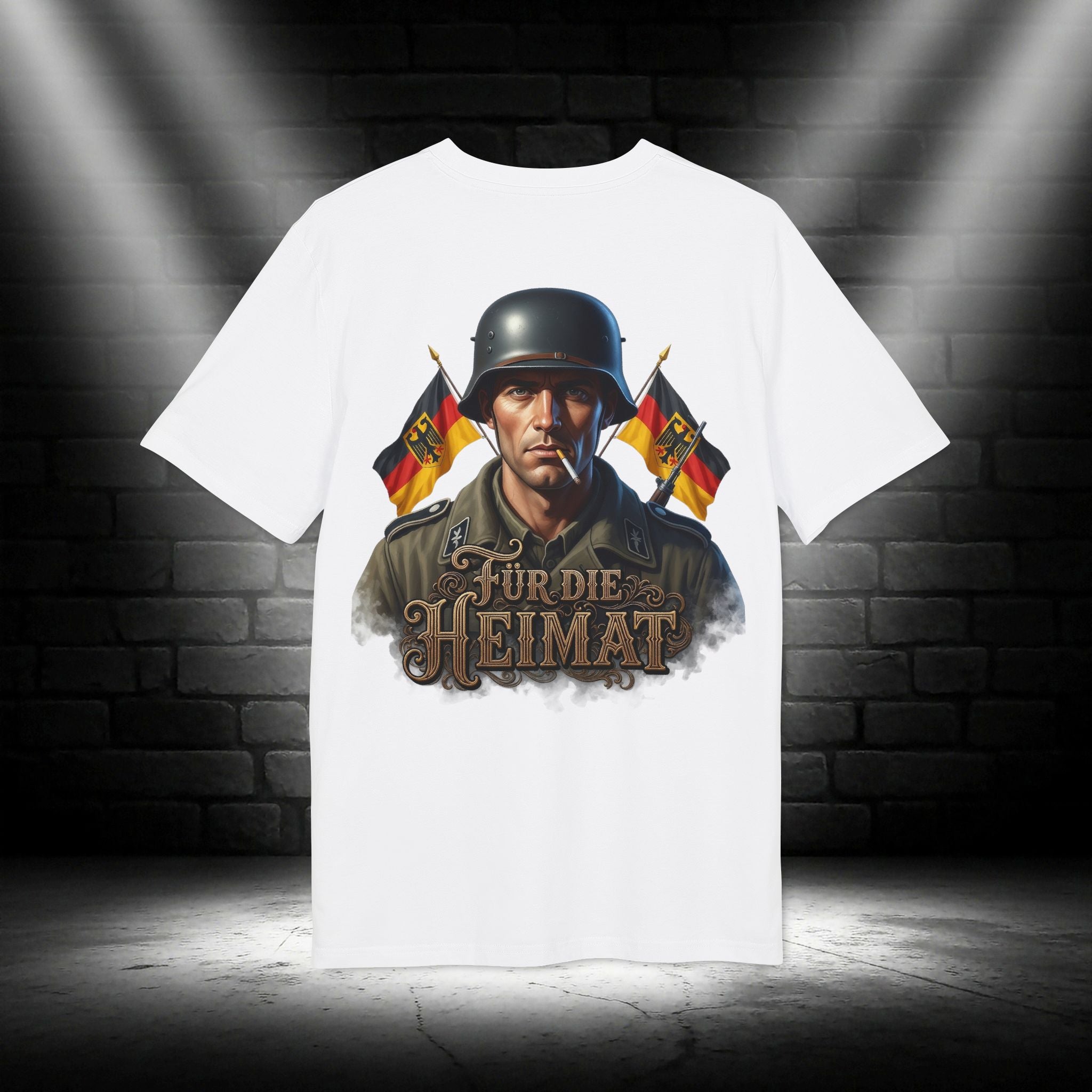 NATIONALSTOLZ WW2 T-Shirt Unisex - ,,Für die Heimat" Soldat