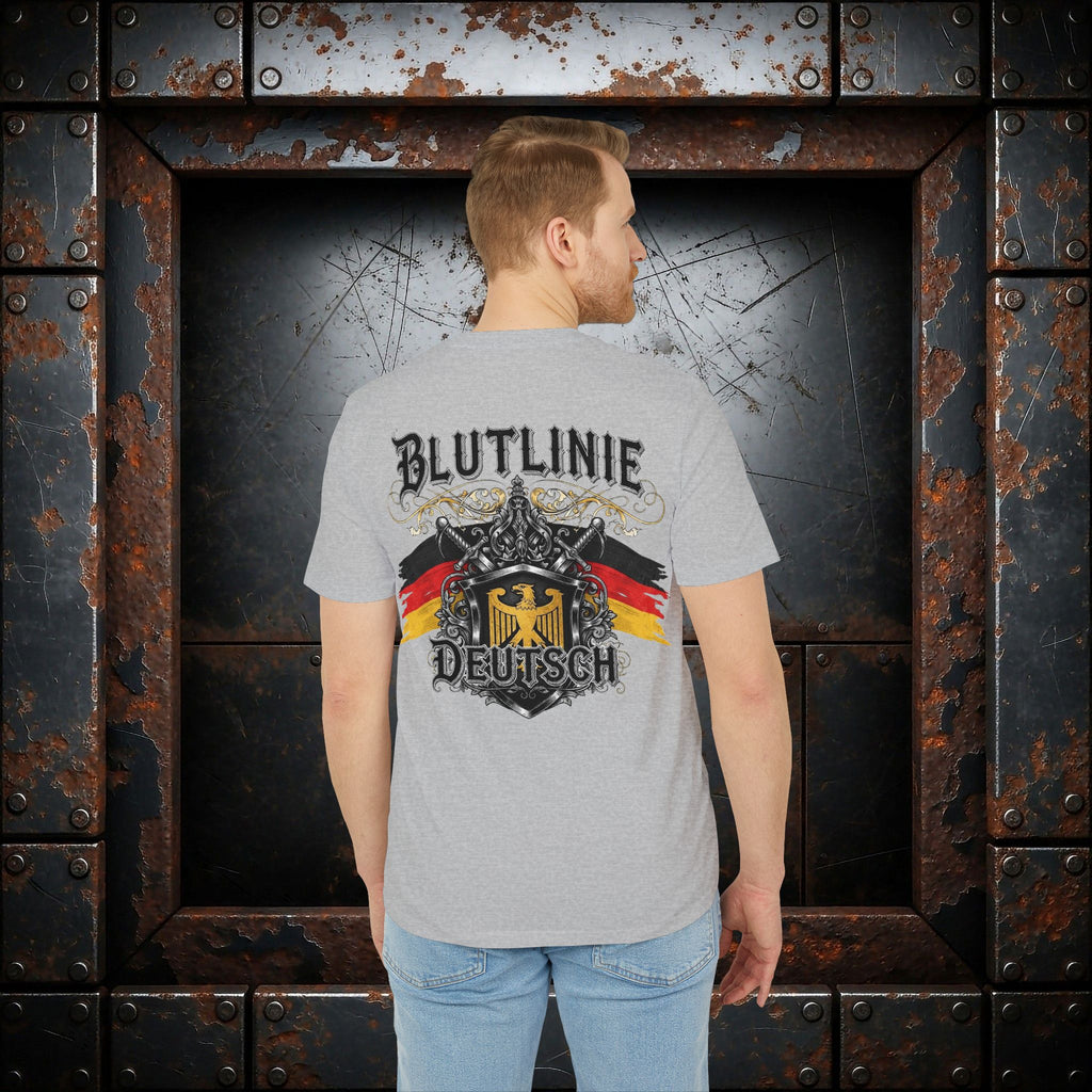 NATIONALSTOLZ T-Shirt ,,Blutlinie Deutsch"